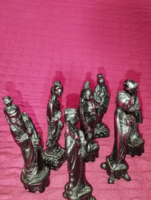 Lot 7 statuete chinezești