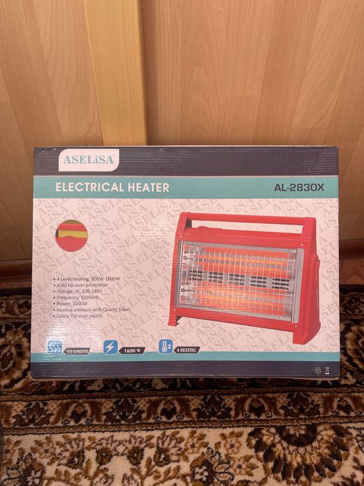 Тепловентилятор AL 2830X (инфракрасный обогреватель)