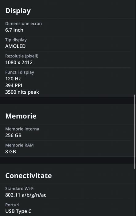 Telefon Honor 400 Lite