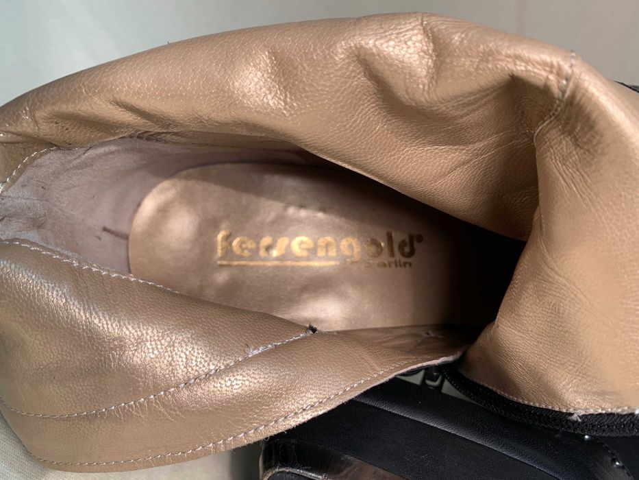 Cizme Fersengold Berlin din piele naturala