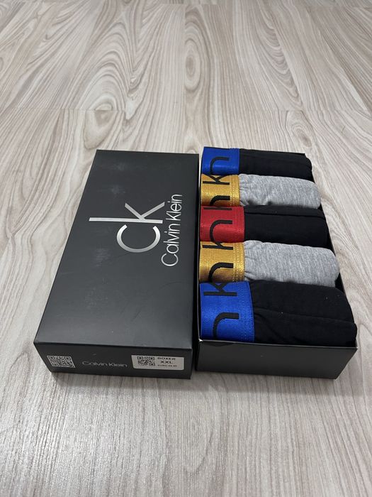 Chiloti. Boxeri. Calvin Klein. 5 Perechi