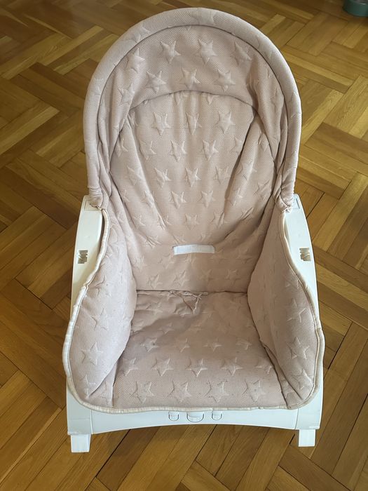 Детски шезлонг, с масичка за хранене 0-3 г