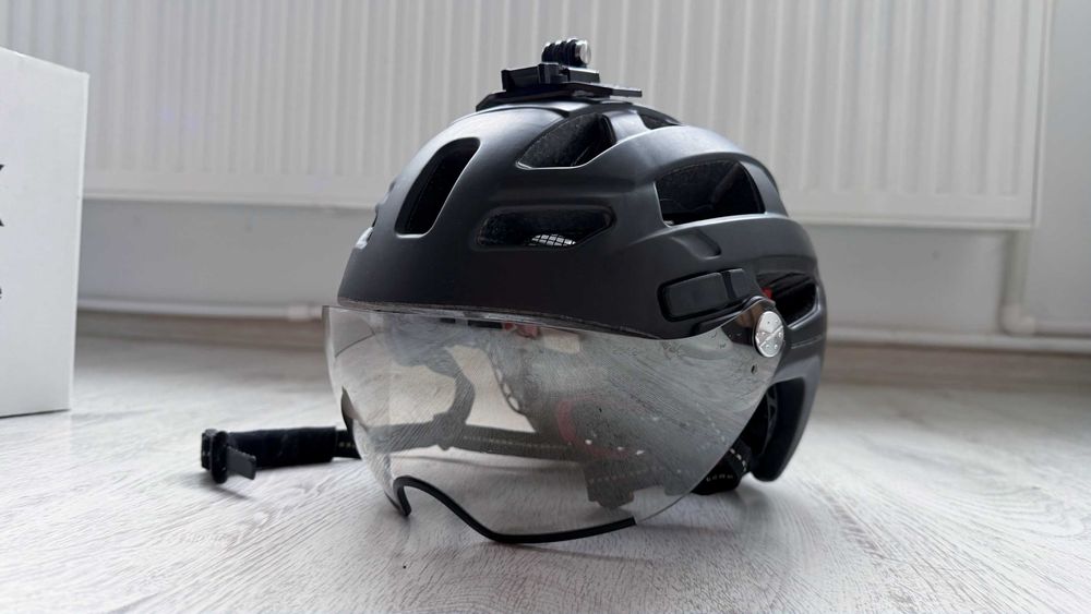 Casca bicicleta UVEX Finale visor black mat