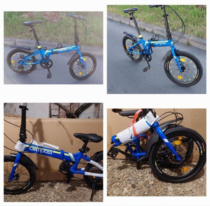Vând bicicleta Compass pliabila 20 inch