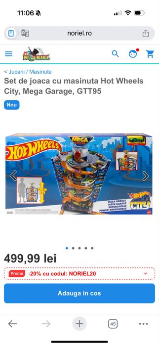 Mega Garage Hot Whells Parcare