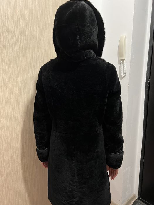 Шуба Мутон+Норка