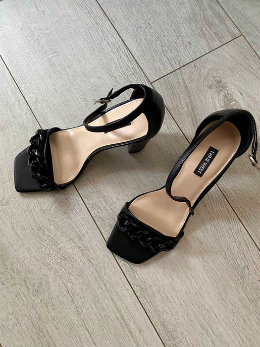 Sandale Nine West cu toc masiv - mărimea 39