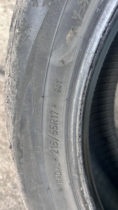 Зимные шины сред 25,55,17