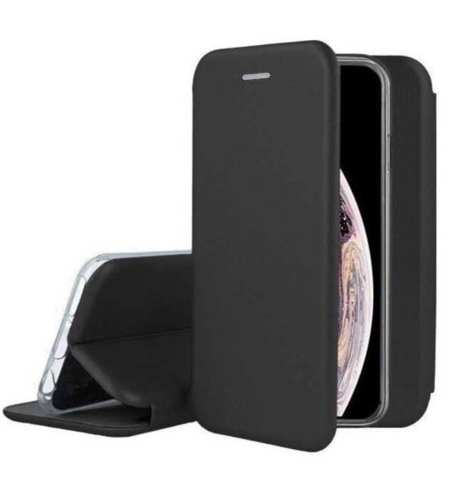 Husa Carte Din Silicon Imitaie Piele - Samsung A71/A72/A51/A52