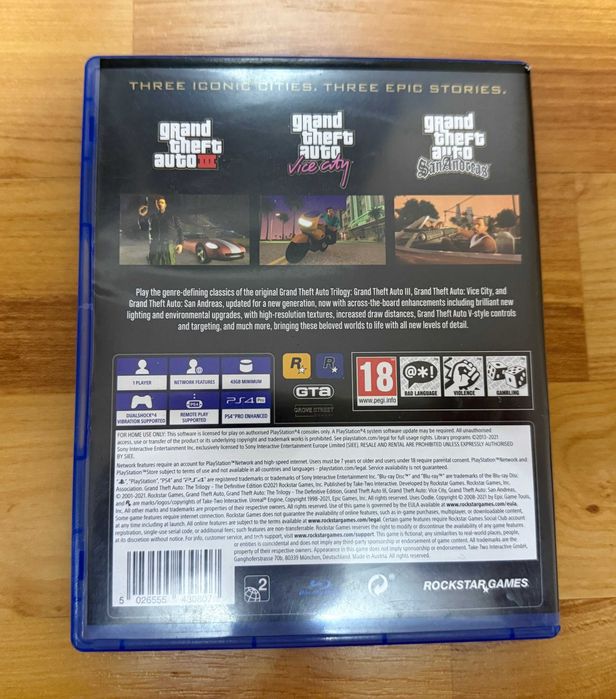 [ PS4 > Grand Theft Auto / GTA The Trilogy за PlayStation 4