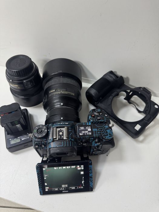 Nikon Z7 50mm 85mm обьектив