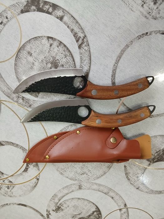 Кованный узбекский нож