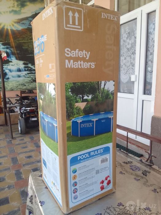 INTEX bassen yangi 3.66m×76cm