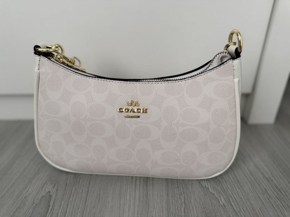 Geanta coach alba