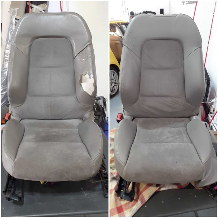 Reparatie tapiteria auto prin inlocuire material