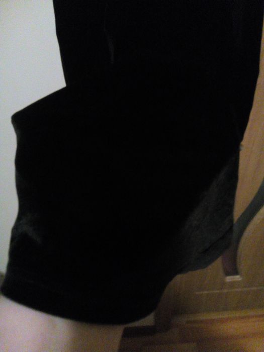 Rochiță Catifea Neagra Nou Elastica Mărimea 40