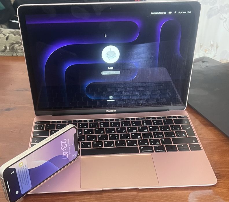 Макбук Айфон 12 мини
