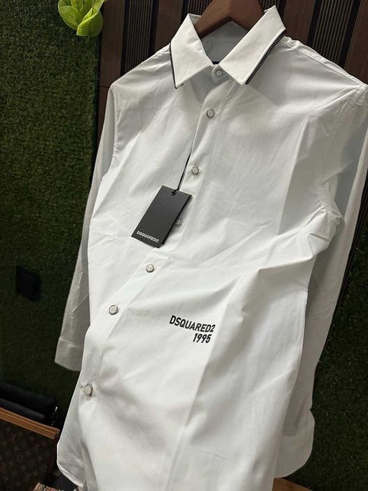 Лимитирана Риза Dsquared2 ЧЕРНО/БЯЛО