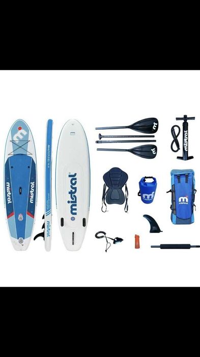 Mistral Inflatable Stand Up Paddleboard SUP + Kayak гр. София Борово