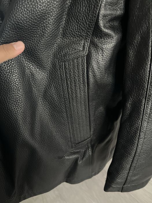 Продам кожанку мех норка