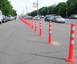 Столбики дорожные фишки геливие 75см