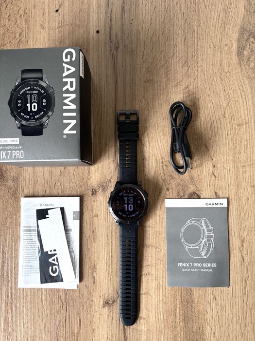 Garmin Fenix 7 Pro Sapphire Solar Titanium