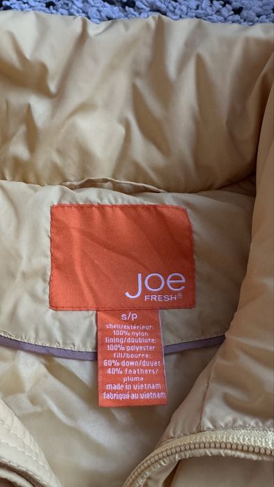 Нов дамски пухен елек грейка Joe Fresh размер S