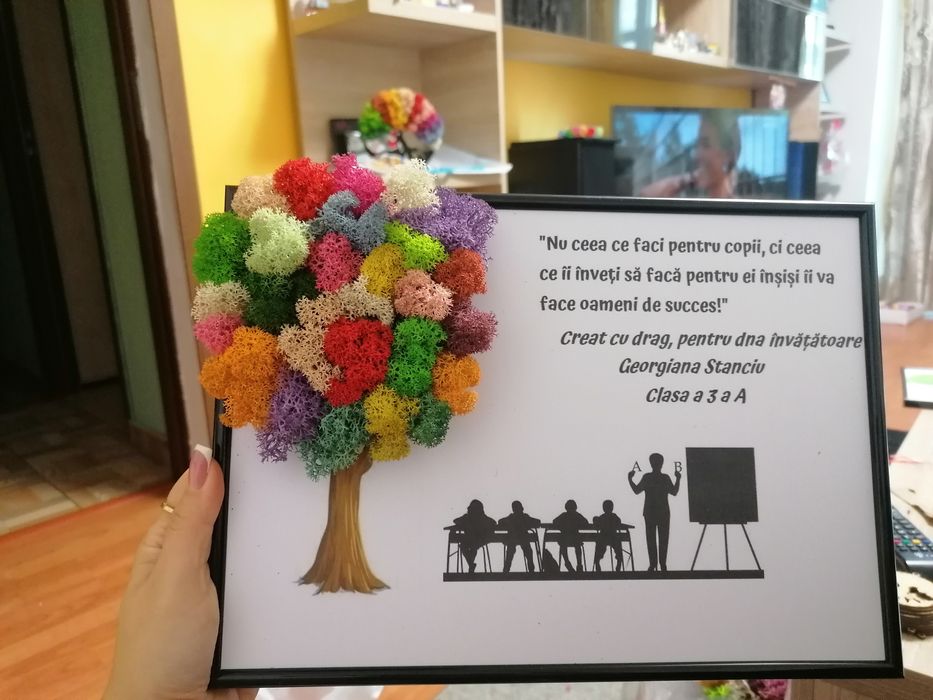 Cadouri pentru doamnele învățătoare, educatoare, diriginte