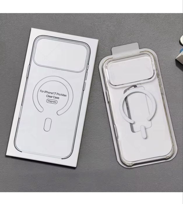 Iphone 16 16 PRO 16 PRO MAX 17 17 PRO 17 PRO MAX 17 AIR - Husa Magsafe Clear Hard Case