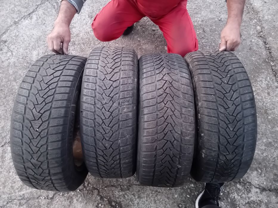 Лята джантаз 17ка DEZENT ET 40 7J с зимни гуми Toyota Mazda,Nissan kia