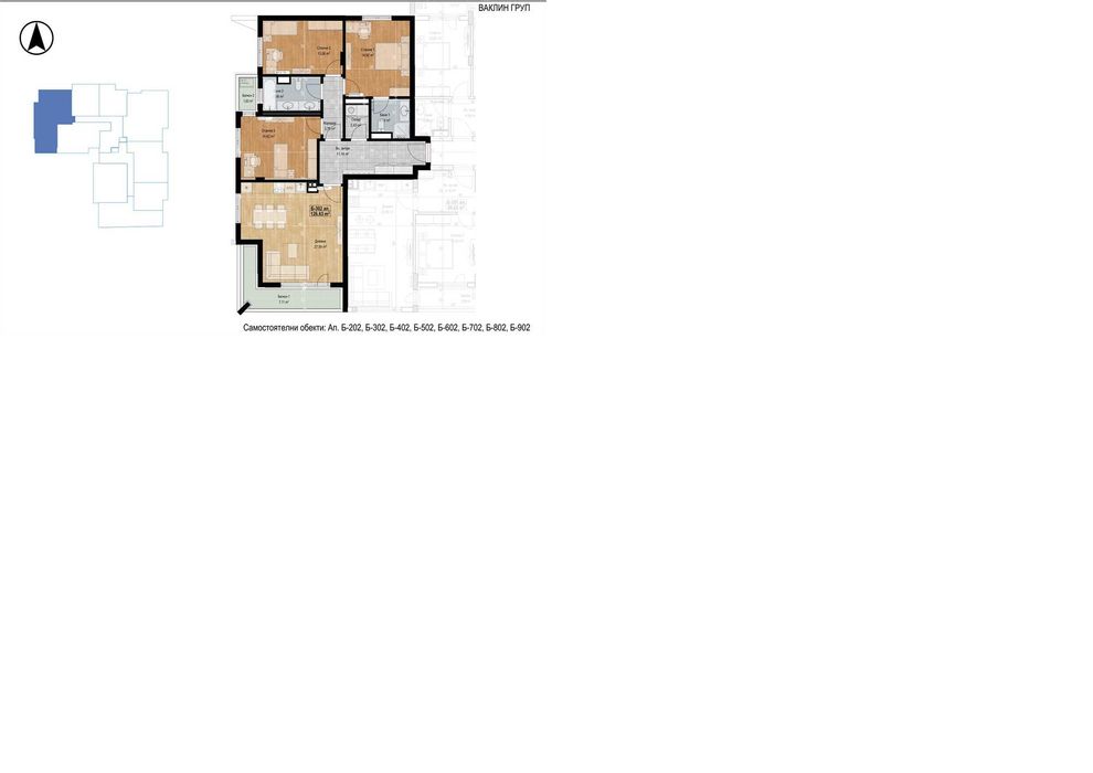 Продава се Четиристаен апартамент в София, Младост 4 - 153 кв.м за 2060 €/кв.м - Снимка #1