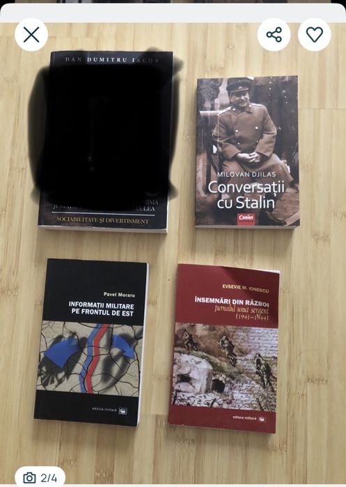 Set 8 carti istoria Romaniei si universala