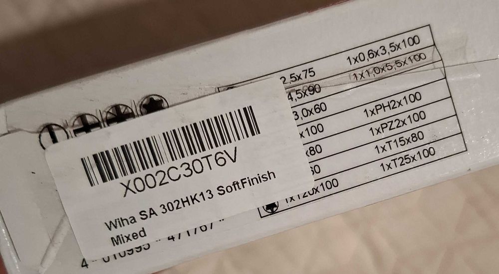 Wiha-комплекти професионални ударни и електрически отвертки 13 бр.