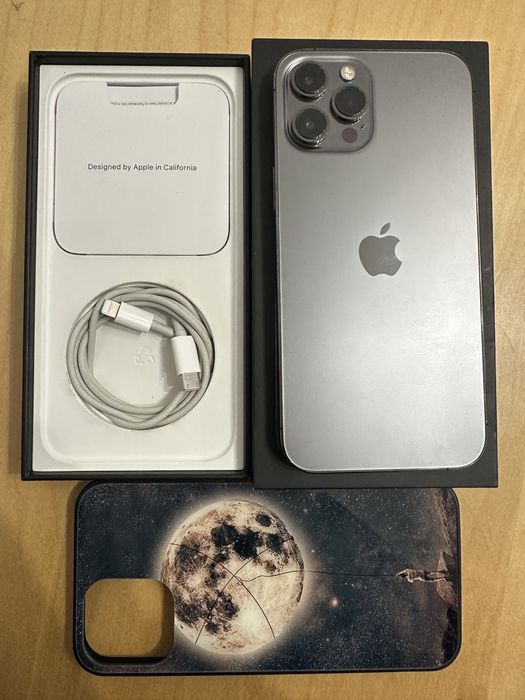 De vanzare iPhone 12 Pro Max Grey, full box