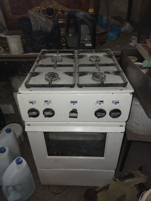 Плита-газовая советская