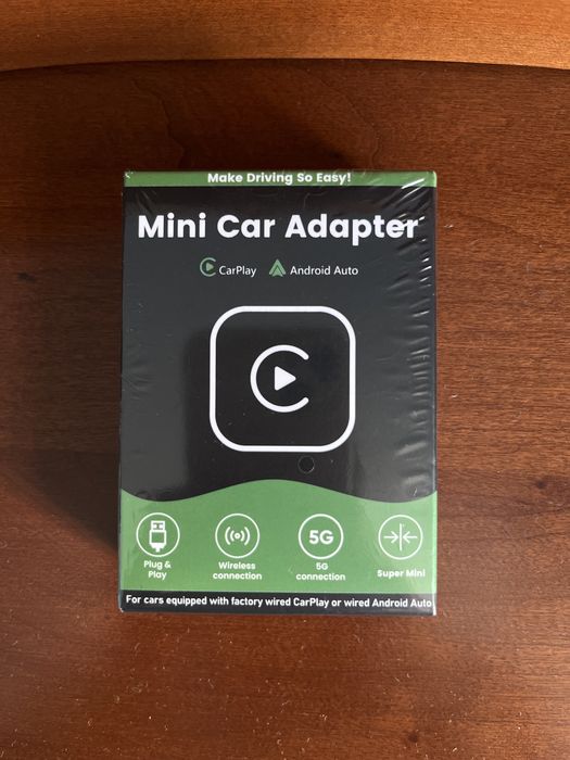 Getsmart V8 беспроводной мини-адаптер Carplay, Android auto