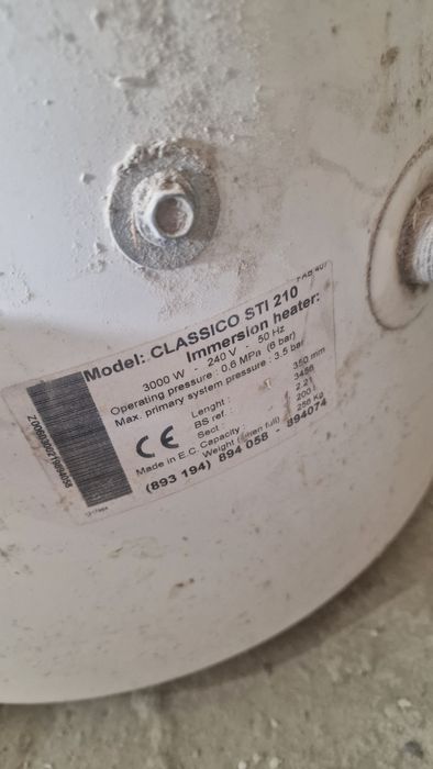 Centrala pe gaz Vaillant  adusa din Anglia