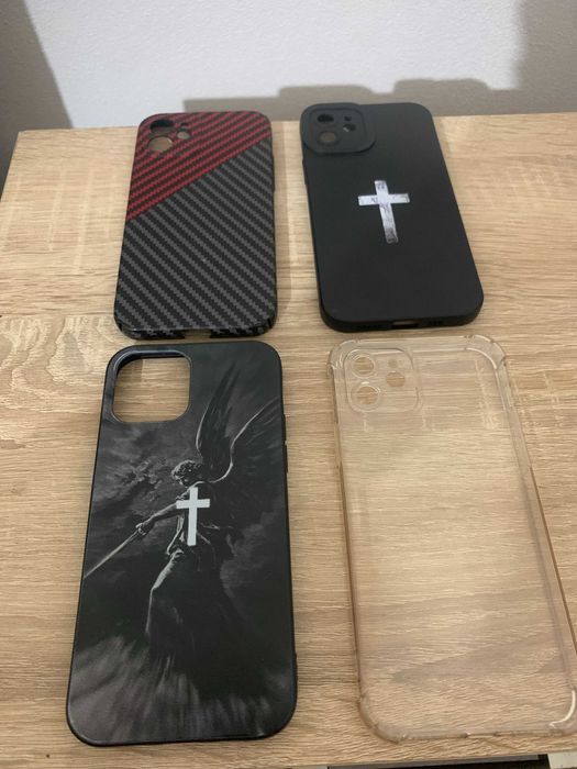 iPhone 12 Black 64GB | FaceID OK | Baterie Nouă | Huse Cadou