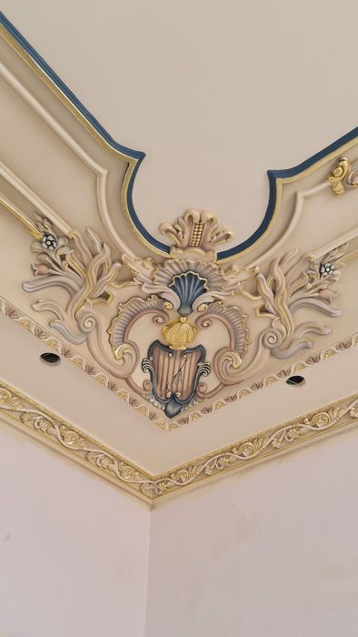 Gips гипс лепнина тяга dekor декор 3д 3d рамка karniz художник мастер