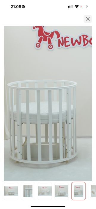 Манеж-кровать 6в1 для малышей