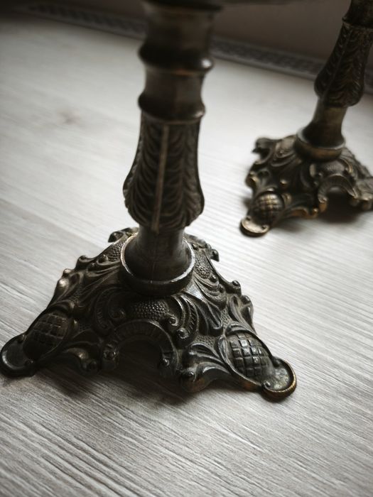 Set sfesnice lumanari vechi aprox 1900.