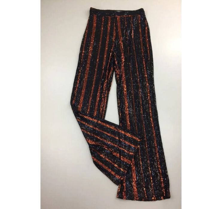 Pantaloni evazati paiete