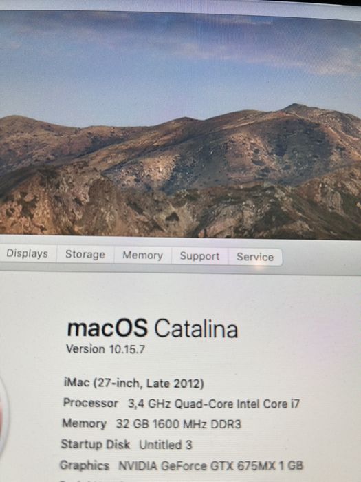 Imac 27”2012 i7 M.2 ssd top