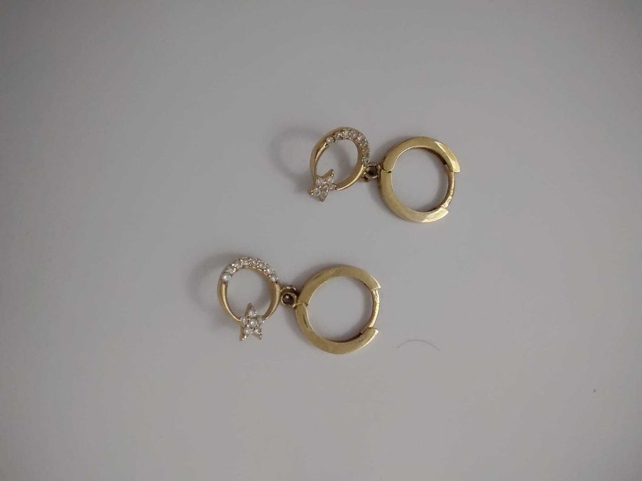 Cercei aur 14k(efn)