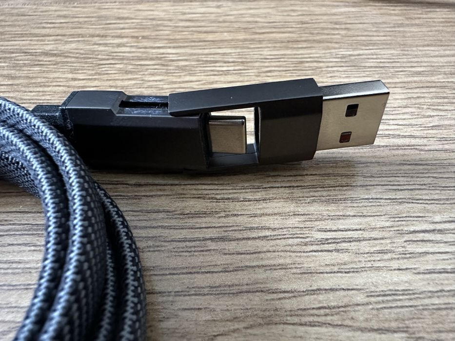 Vand cablu Multi-Interface Fast Charge Usb /Usb-C /Lightning 1M Textil