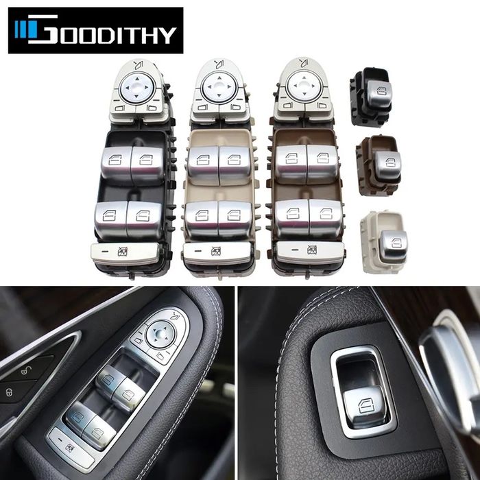 Butoane Mecedes geamuri șofer Mercedes C/E/S GLC/CLA/W205 W213 W222