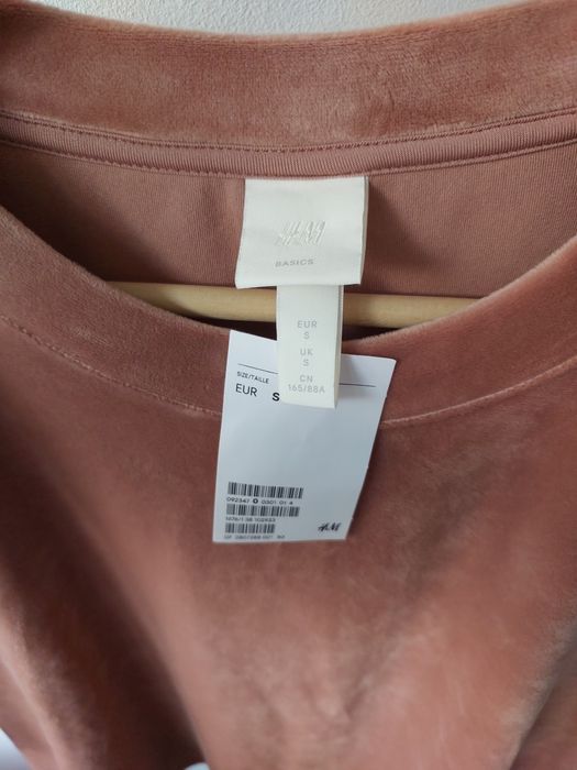 Bluza de velur H&M