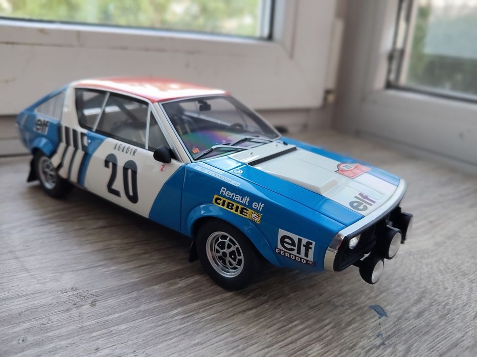 Macheta Renault 17 Gordini 1/18