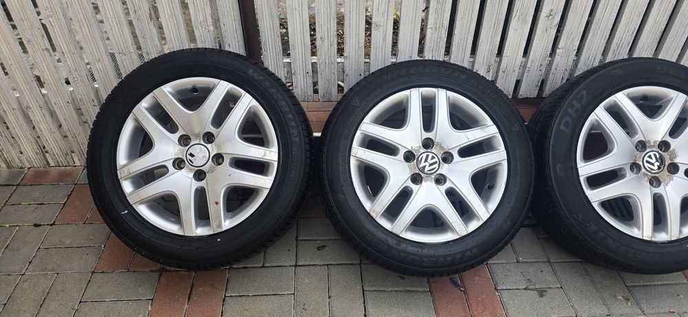 Vand jante Vw 5x112 cu anvelope 215 55 R16