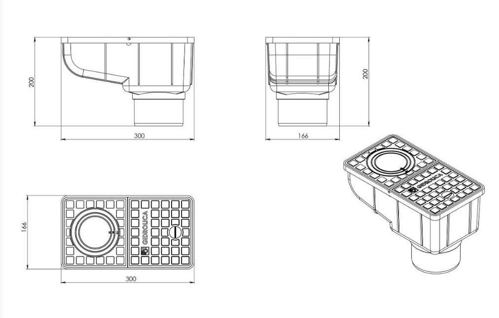 Продаётся трап уличный Gidrolica Rain